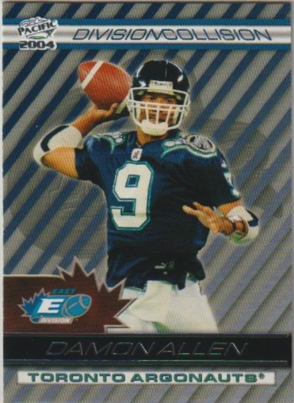 NFL 2004 Pacific CFL Division Collision - No 8 - Damon Allen