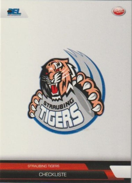 DEL 2008/09 CityPress - No 504 - Checklist Straubing Tigers