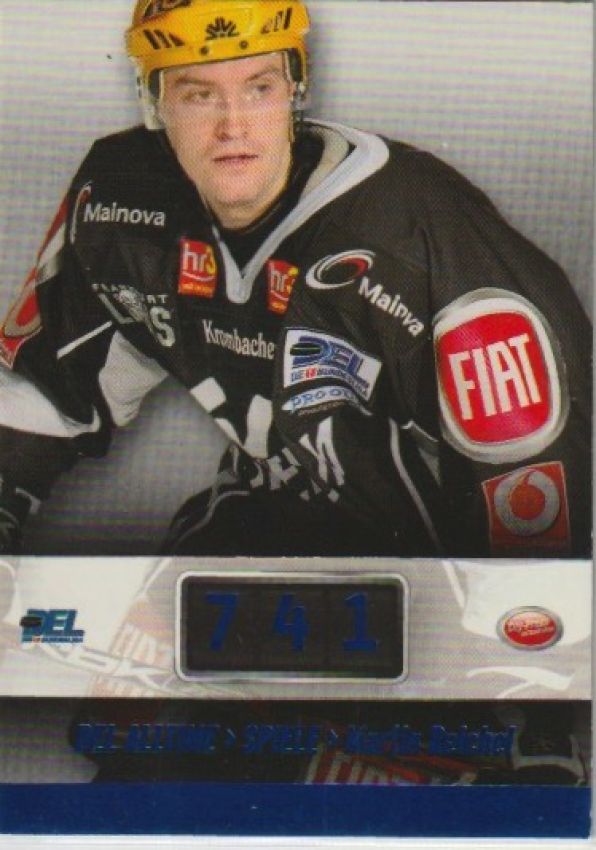 DEL 2008/09 CityPress DEL Alltime Games - No ASP04 - Martin Reichel