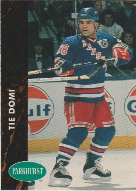 NHL 1991-92 Parkhurst - No 333 - Tie Domi