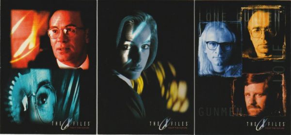 X Files 1998 Topps Fight the Future Movie Cards - complete set