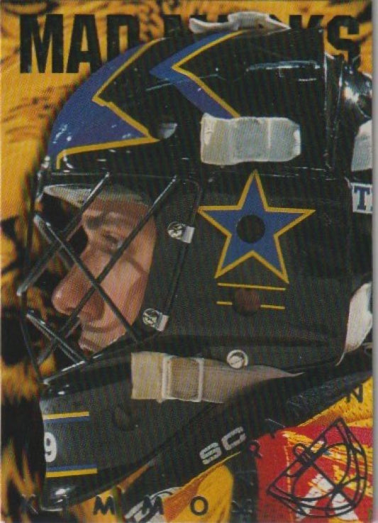 NHL/FIN 1998-99 Cardset Finland SM-Liiga Mad Masks - No 7 of 12 - Kimmo Kapanen