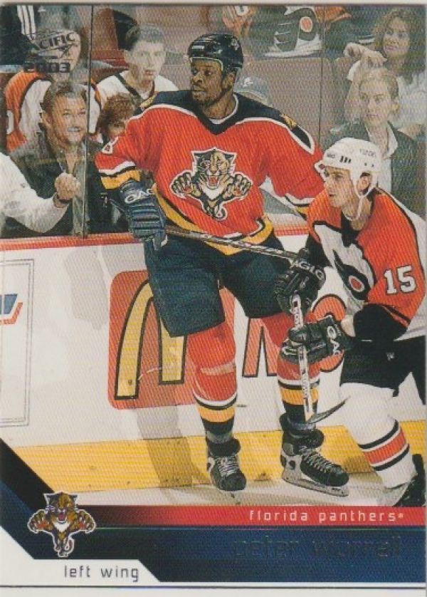NHL 2002-03 Pacific - No 163 - Peter Worrell