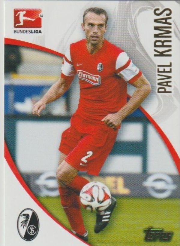 Soccer 2014-15 Topps Chrome - No 64 - Pavel Krmas