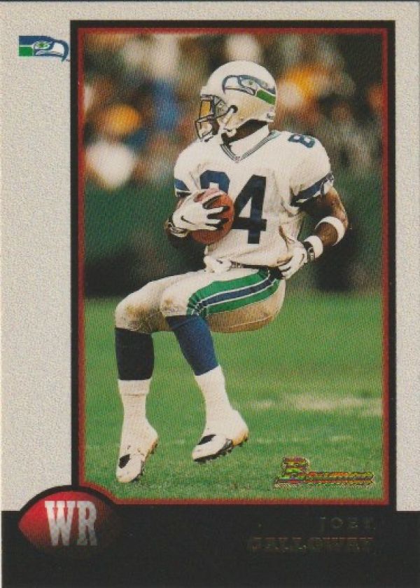 NFL 1998 Bowman - No. 33 - Joey Galloway