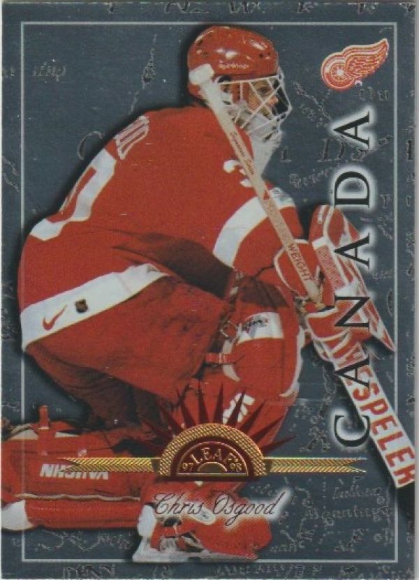 NHL 1997-98 Leaf International - No. 47 - Chris Osgood