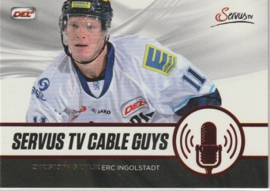 DEL 2013-14 CityPress Servus TV Cable Guys - No CG11 - Christoph Gawlik