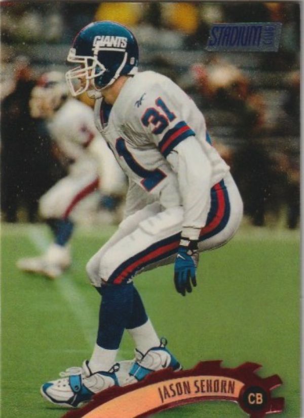 NFL 1997 Stadium Club - No 118 - Jason Sehorn