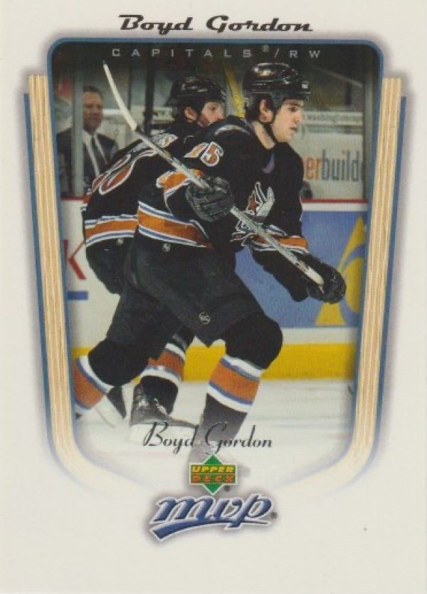 NHL 2005-06 Upper Deck MVP - No. 392 - Boyd Gordon