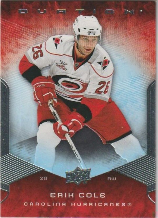 NHL 2008-09 Upper Deck Ovation - No 10 - Erik Cole