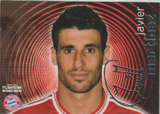 Fussball 2014 Panini FC Bayern München - No 17 - Javier Martinez