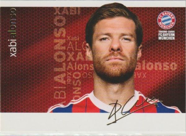 Soccer 2015 Panini FC Bayern Munich - No 14 - Xabi Alonso