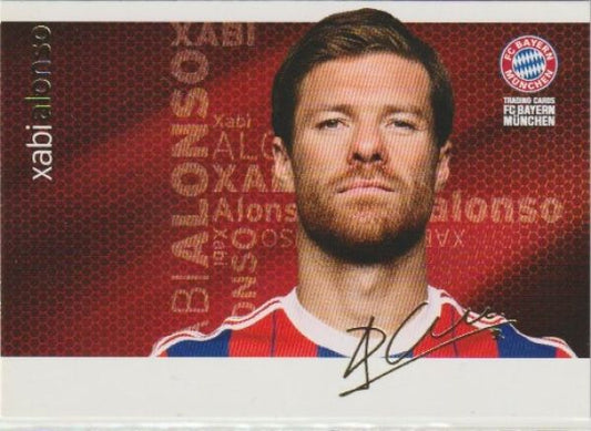 Fussball 2015 Panini FC Bayern München - No 14 - Xabi Alonso