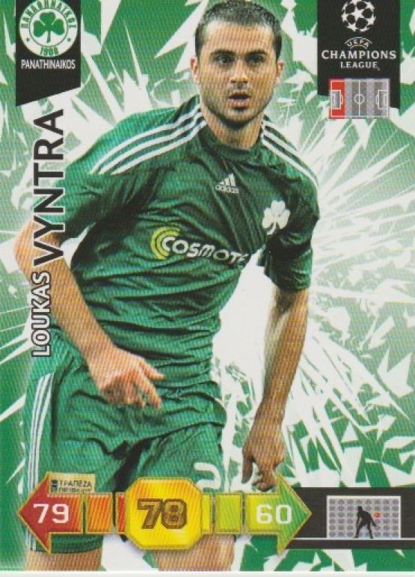 Fussball 2010-11 Panini Adrenalyn XL Champions League - No 210 - Loukas Vyntra