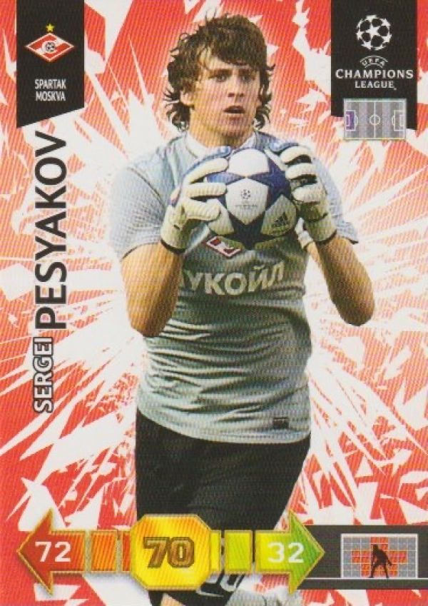 Fussball 2010-11 Panini Adrenalyn XL Champions League - No 312 - Sergei Peyakov