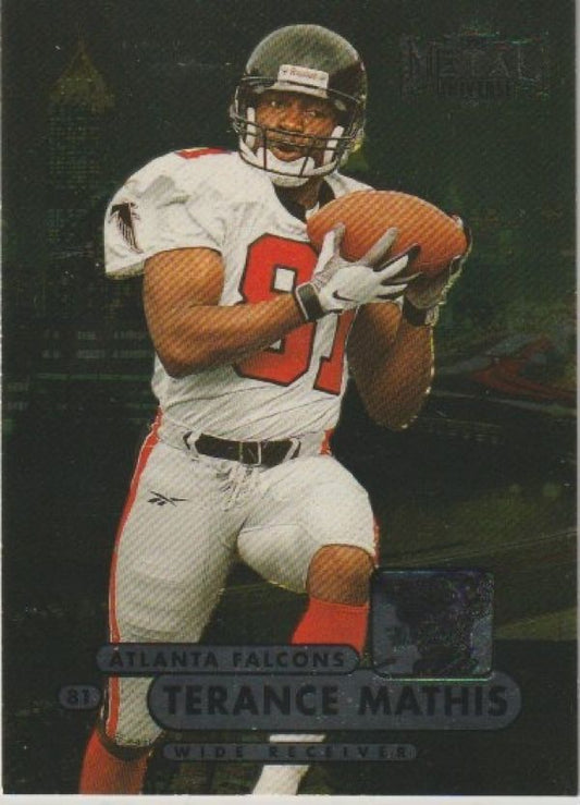 NFL 1998 Metal Universe - No 119 - Terance Mathis