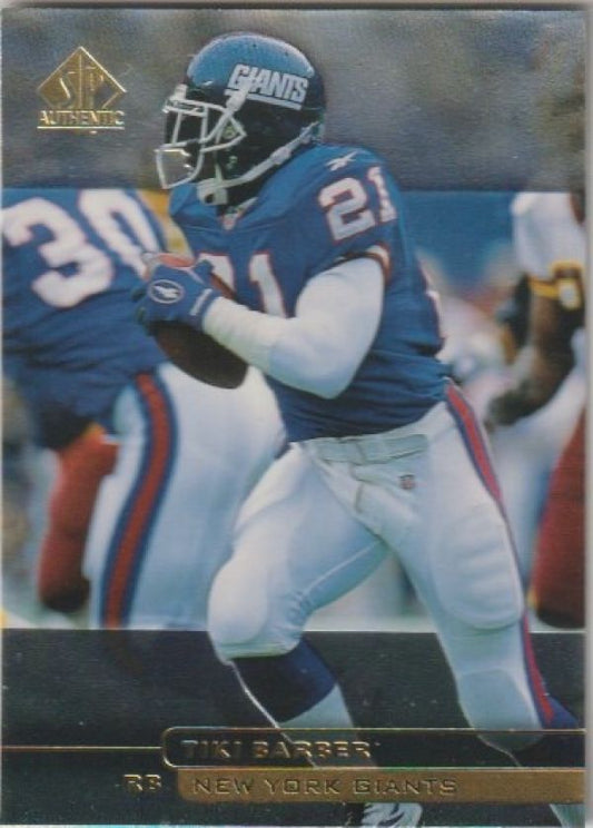 NFL 1998 SP Authentic - No 93 - Tiki Barber