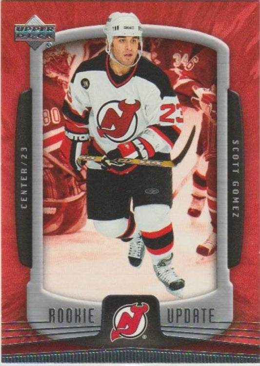 NHL 2005-06 Upper Deck Rookie Update - No 59 - Scott Gomez