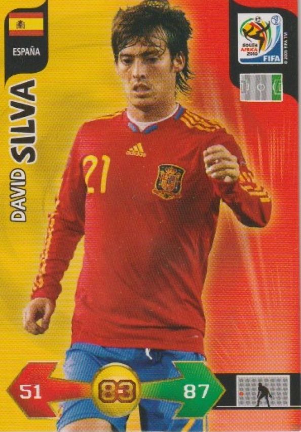 Fussball 2010 Panini Adrenalyn XL FIFA World Cup Südafrika - No 137 - David Silva