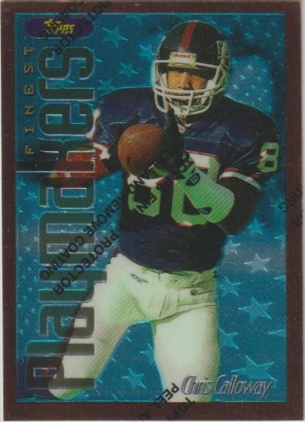 NFL 1996 Finest - No 80 - Chris Calloway