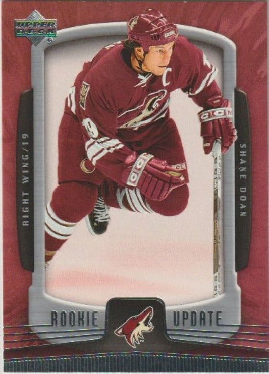 NHL 2005-06 Upper Deck Rookie Update - No 76 - Shane Doan