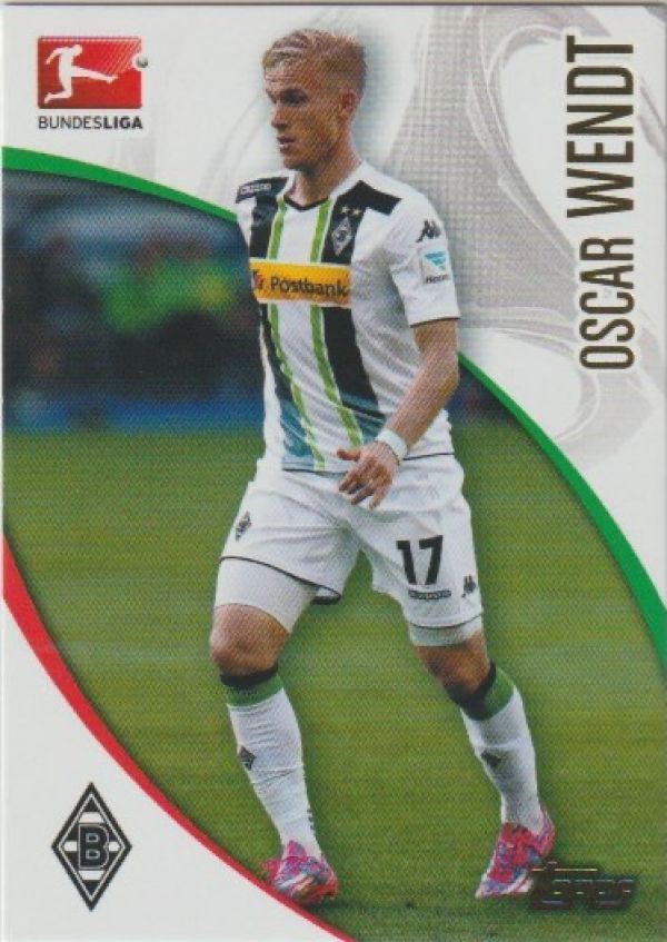 Soccer 2014-15 Topps Chrome - No 144 - Oscar Wendt