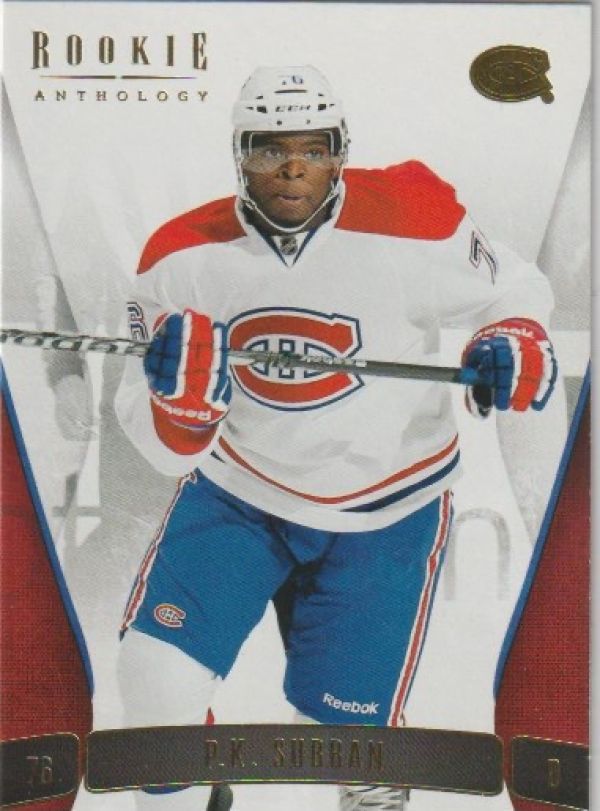 NHL 2011-12 Panini Rookie Anthology - No 51 - P.K. Subban