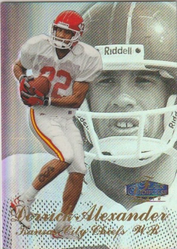 NFL 1998 Flair Showcase Row 3 - No 69 - Derrick Alexander