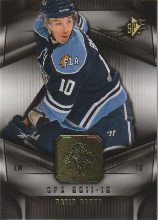 NHL 2011-12 SPx - No 58 - David Booth