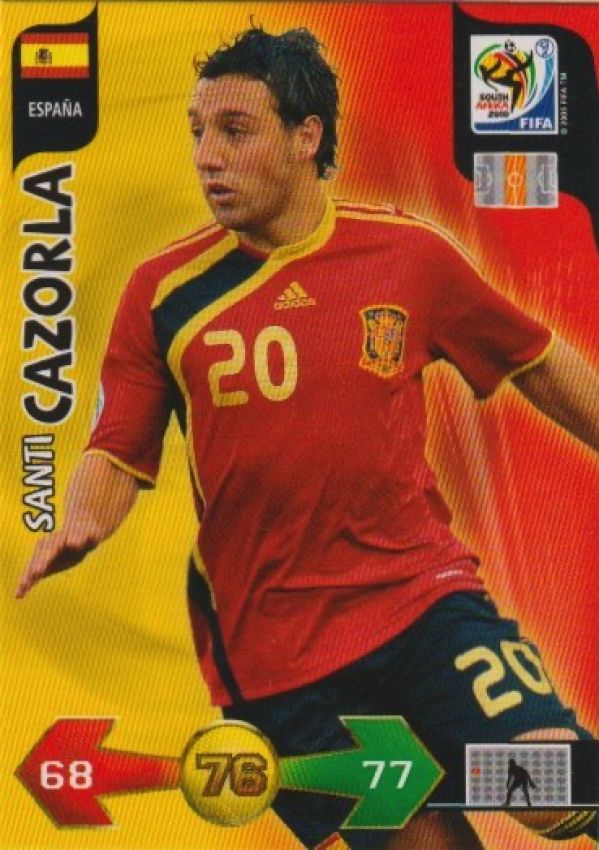 Fussball 2010 Panini Adrenalyn XL FIFA World Cup Südafrika - No 135 - Santi Cazorla