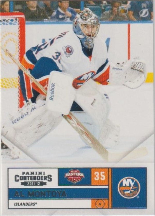 NHL 2011-12 Panini Contenders - No 39 - Al Montoya