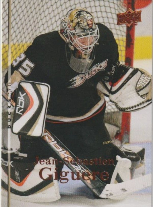 NHL 2007-08 Upper Deck - No 319 - Jean-Sebastien Giguere