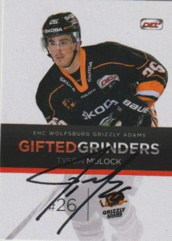 DEL 2014-15 CityPress Gifted Grinders - No GG12 - Tyson Mulock