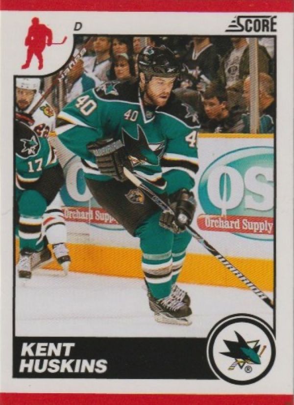 NHL 2010-11 Score - No 407 - Kent Huskins