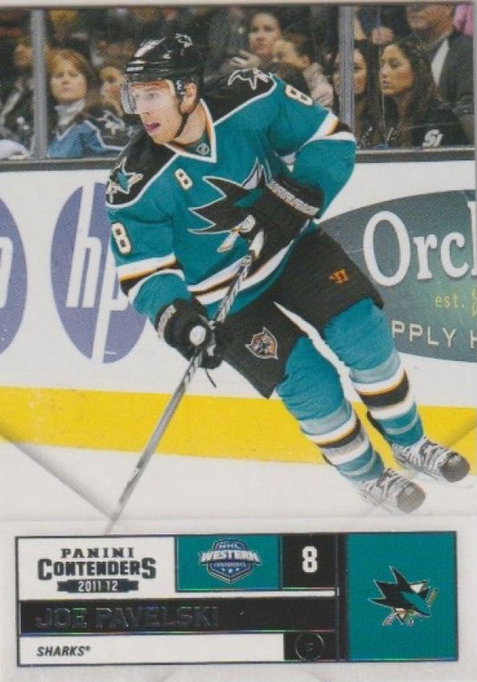 NHL 2011-12 Panini Contenders - No 49 - Joe Pavelski