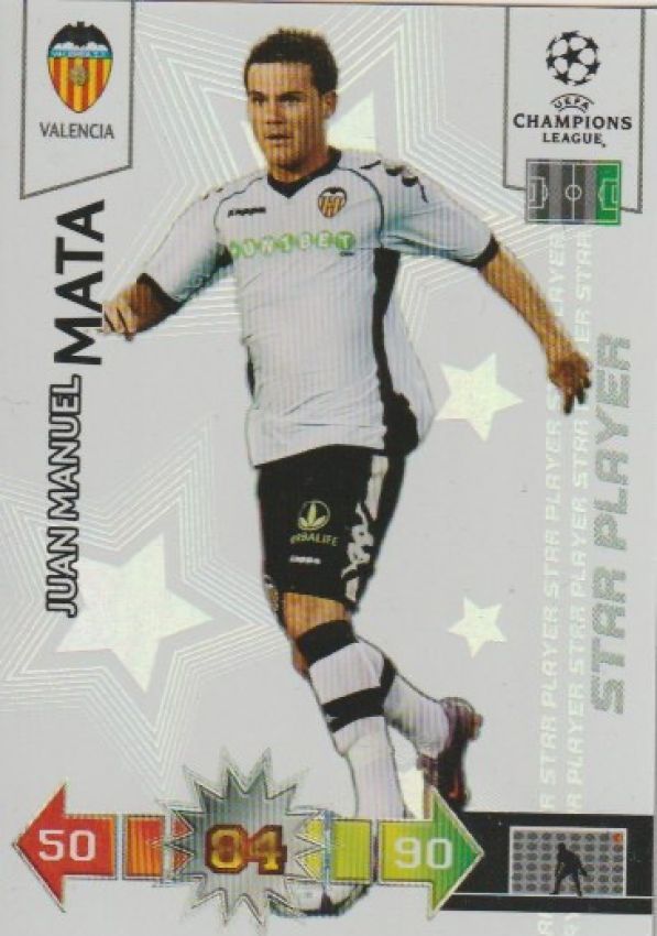 Fussball 2010-11 Panini Adrenalyn XL Champions League - No 350 - Juan Manuel Mata