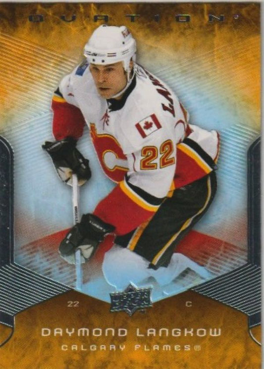 NHL 2008-09 Upper Deck Ovation - No. 108 - Daymond Langkow