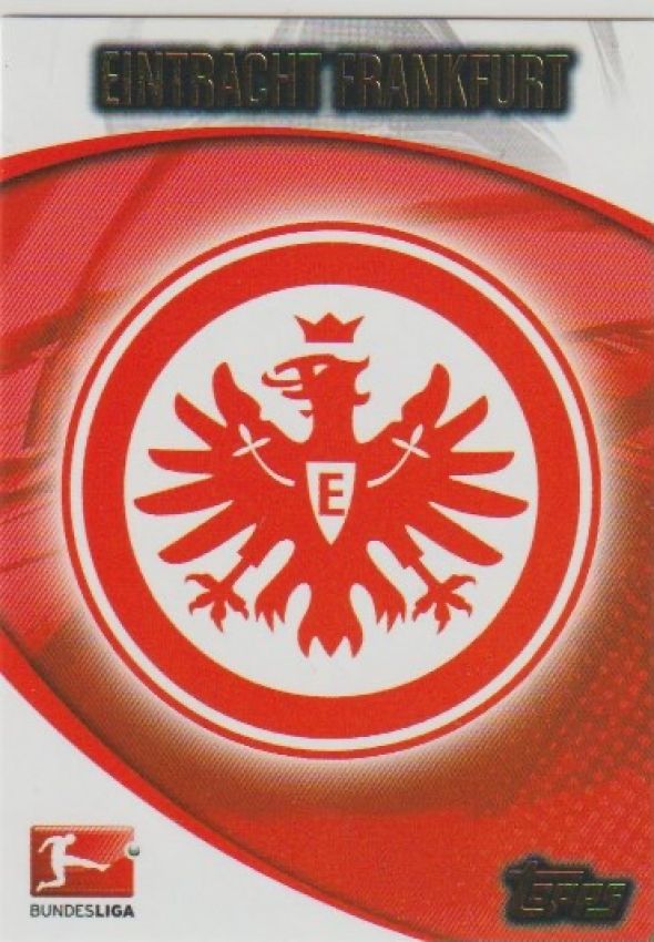 Soccer 2014-15 Topps Chrome - No 219 - Team Logo Eintracht Frankfurt