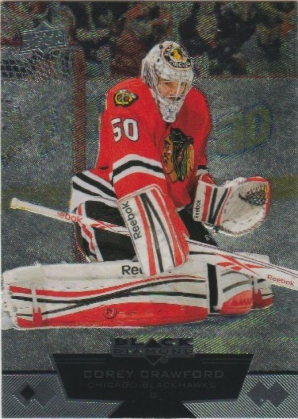 NHL 2012-13 Black Diamond - No. 26 - Corey Crawford