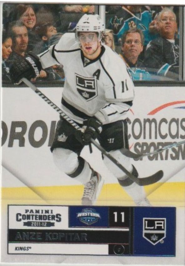 NHL 2011-12 Panini Contenders - No 54 - Anze Kopitar