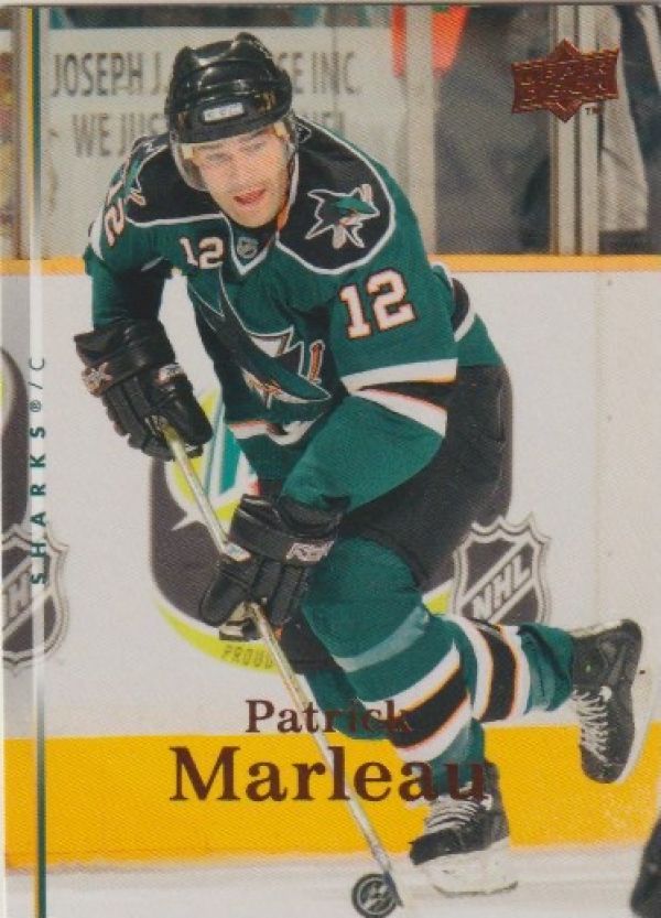 NHL 2007-08 Upper Deck - No. 331 - Patrick Marleau