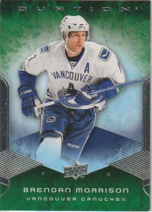 NHL 2008-09 Upper Deck Ovation - No 198 - Brendan Morrison