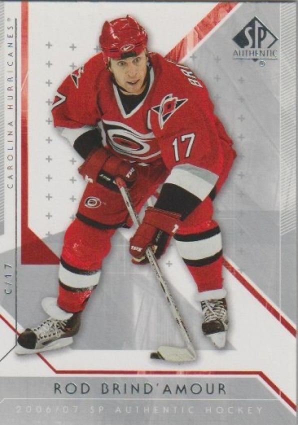 NHL 2006-07 SP Authentic - No 84 - Rod Brind'Amour