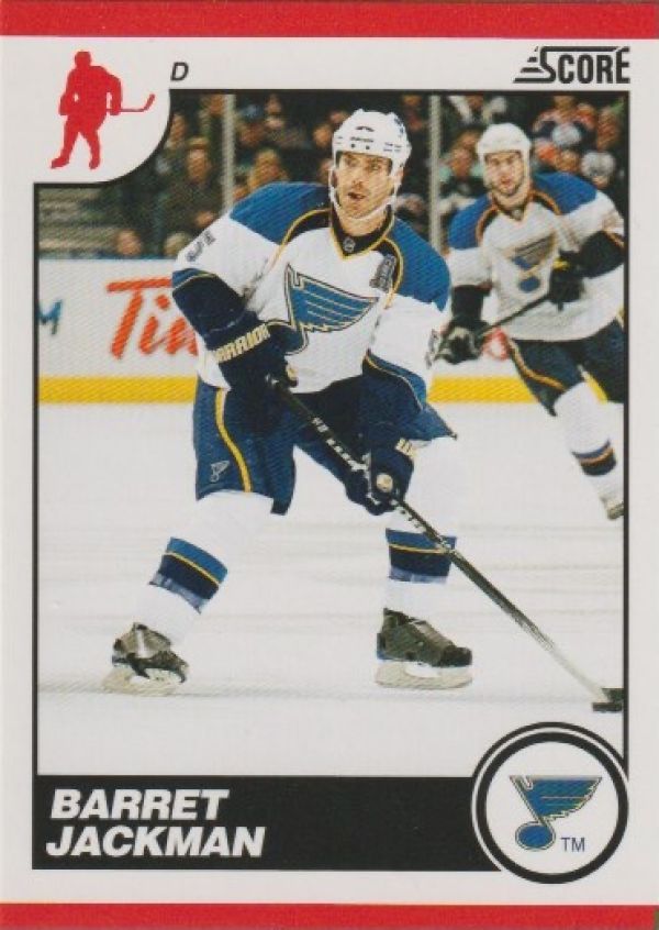 NHL 2010-11 Score - No 422 - Barret Jackman