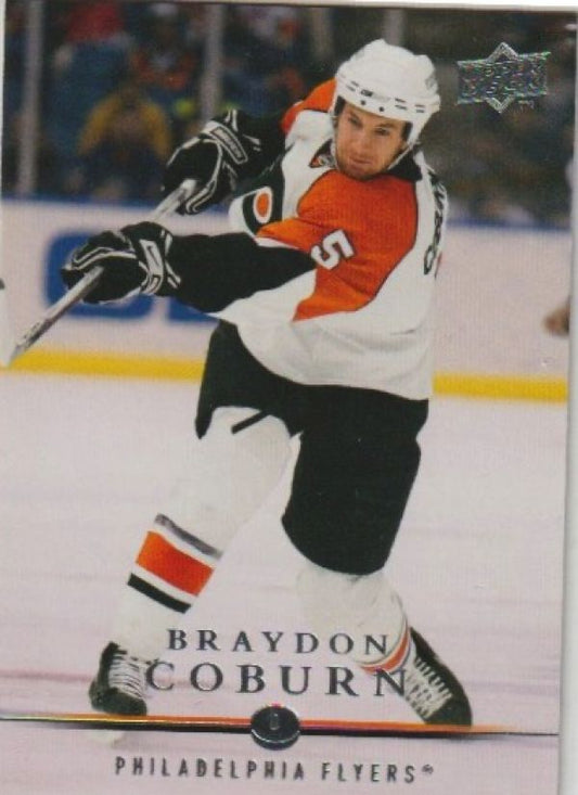 NHL 2008-09 Upper Deck - No. 394 - Braydon Coburn