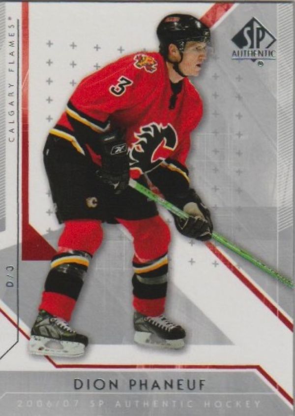 NHL 2006-07 SP Authentic - No 88 - Dion Phaneuf