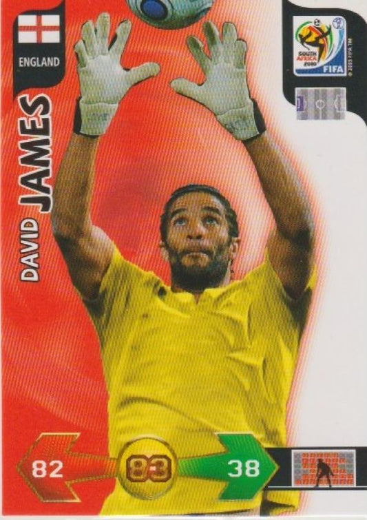 Fussball 2010 Panini Adrenalyn XL FIFA World Cup Südafrika - No 106 - David James