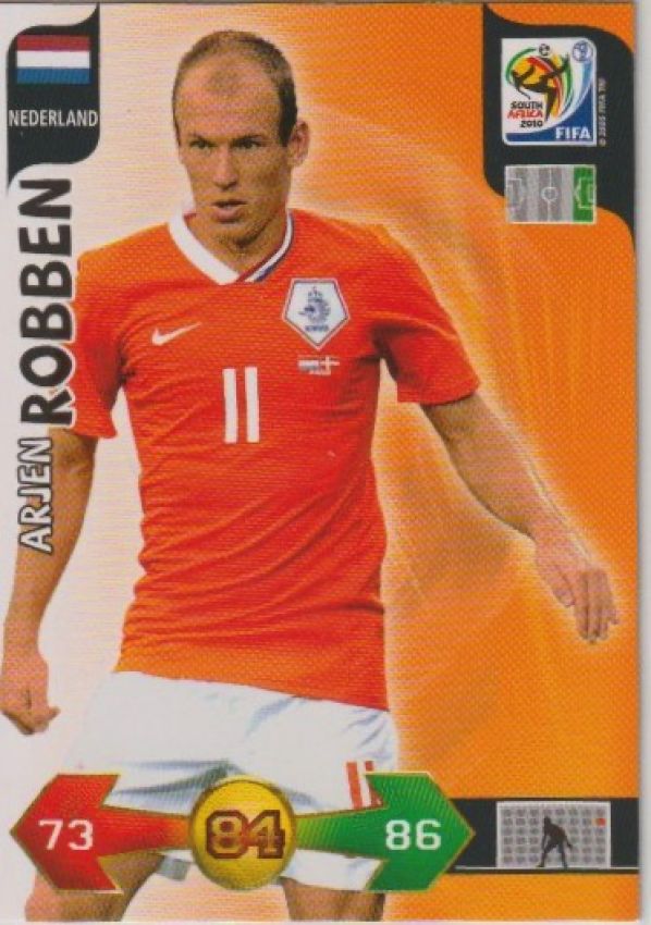 Fussball 2010 Panini Adrenalyn XL FIFA World Cup Südafrika - No 249 - Arjen Robben