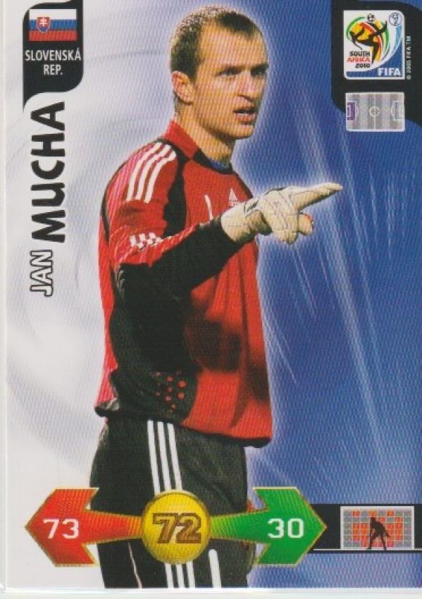 Soccer 2010 Panini Adrenalyn XL FIFA World Cup South Africa - No 300 - Jan Mucha