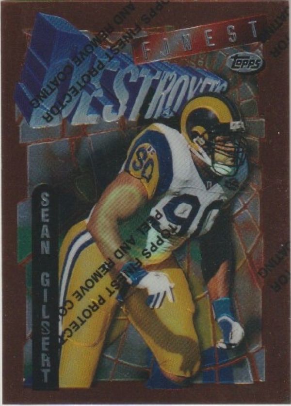 NFL 1996 Finest - No 163 - Sean Gilbert